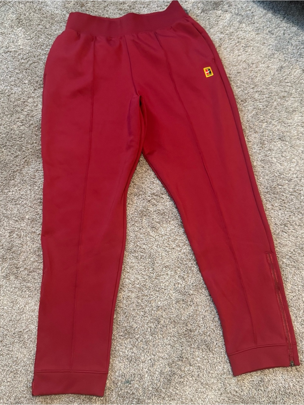 Medium Nike Heritage Red Knit Sweatpants